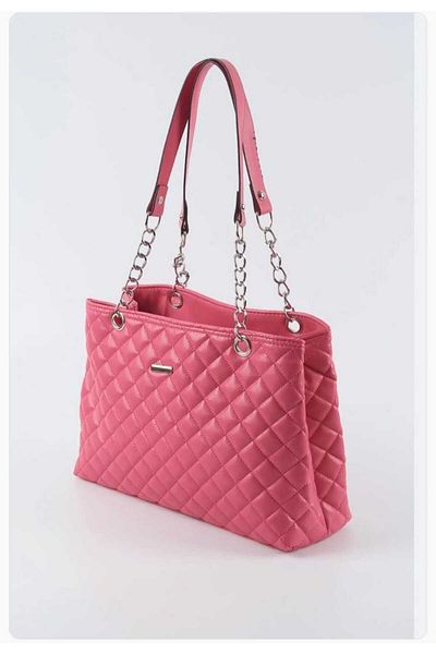MAC&MOS WOMEN'S PINK HAND AND SHOULDER BAG