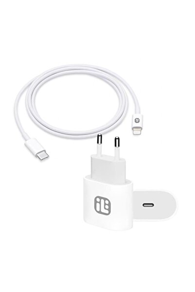 Opiunte İphone Uyumlu 20w Hızlı Şarj Aleti | Adaptör Kablo Seti 6-7-8-x-11-12-13-14 Serileri