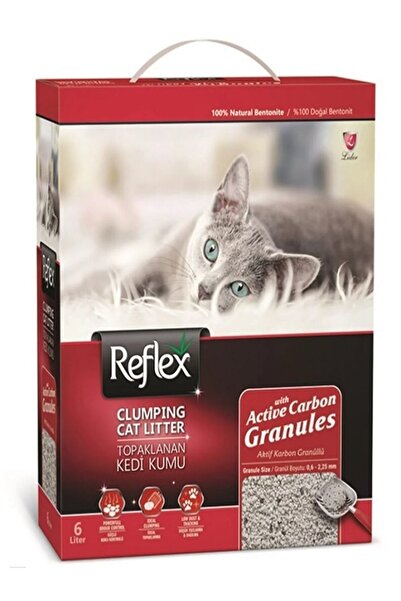Reflex BOX 6LT ACTIVE CARBON GRANULES KEDİ KUMU