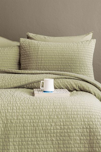 İssimo Home Σετ Κρεβατιού Savanna Green Double 100% Cotton Poplin