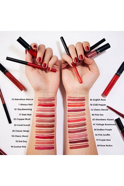SEPHORA Cream Lip Stain Matte Satin Finished Matte Lipstick
