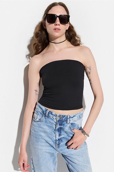 No Matter What ElbiseStrapless Bandeau Dress