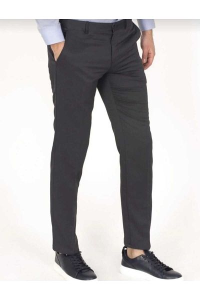 Yakalaa Ανδρικό λινό παντελόνι Classic Cut Linen1
