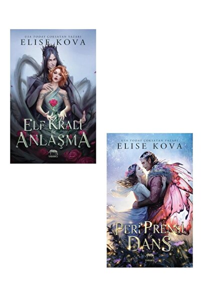 Yabancı Yayınları Elise Kova ' Kitaplık Set 1- Elf Kralı İle Anlaşma 2- Peri ...