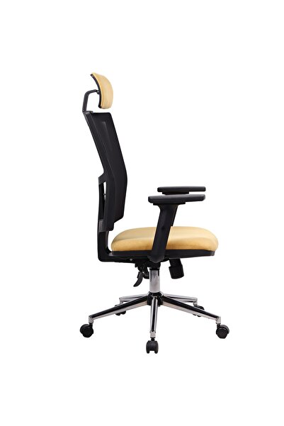 Hamle Ofis H-8012 Fileli Makam Koltuğu Ofis Sandalyesi Bilgisayar Sandalyesi Çalışma Sandalyesi Fileli Sandalye