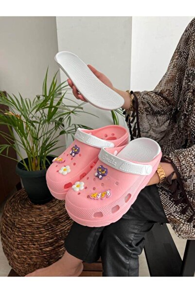 Behtah Kundura Full Orthopedic Padding Heel Removable Insole Nurse Doctor Beach Slippers All Ornaments