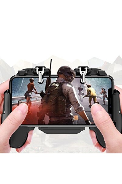 Jopus Cep Telefonu Oyun Konsolu Soğutma Fanlı Standlı Pubg Ateş Tetik Gamepad Joystick