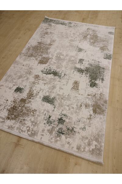 gabardin halı Konfor 531-40 Yeşil Salon Halısı 150x233 Cm