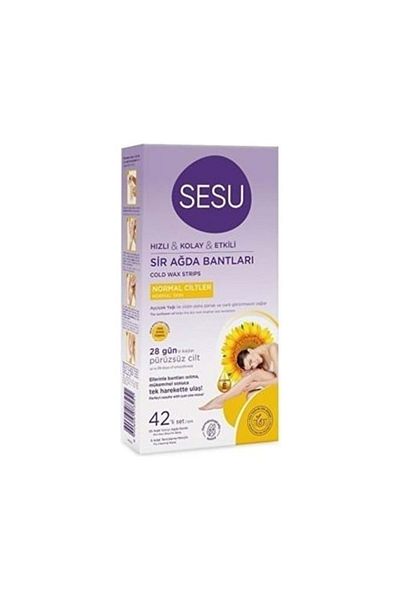 Sesu 42 Pack Normal Skin Waxing Strips