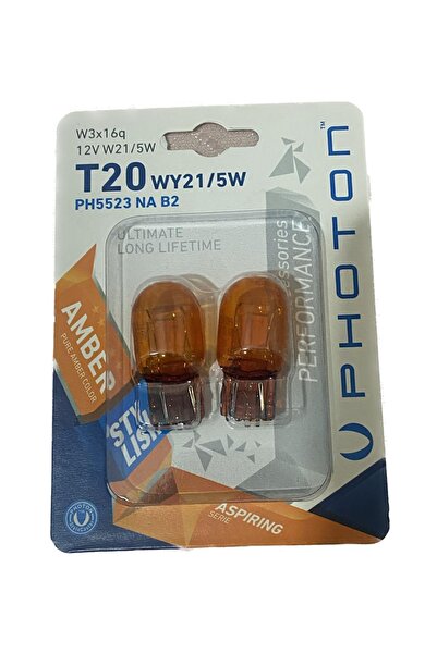 Photon T20 WY21/512V ÇİFT DEVRE NATUREL AMBER BLİSTER AMBALAJ