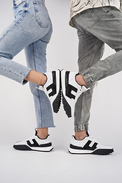 Freemax Pantofi sport ortopedici unisex alb negru