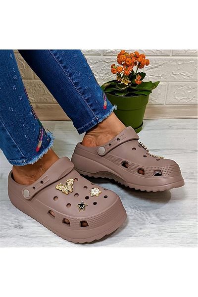 Sonimix 12901 Mink Stone Thick Soled Slippers