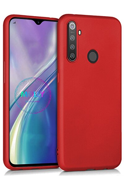 Molly Technology Realme 6i İçin Bordo Mat Silikon Kılıf