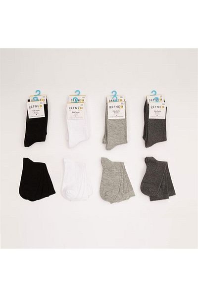 ÇamaşırcımShop 12 комплекта детски чорапи до глезена в различни цветове