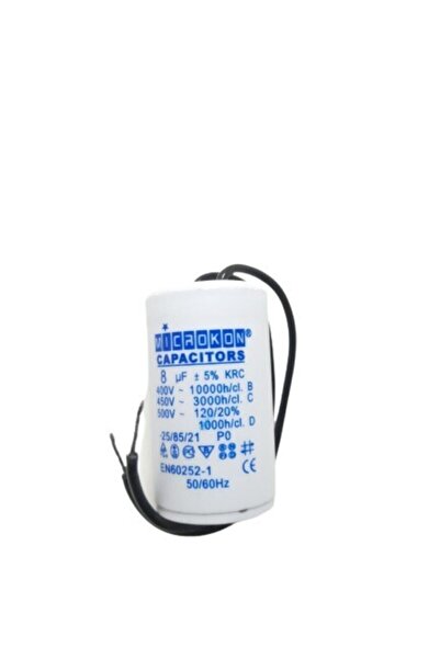 forceful 8 Mf Plastik Tüp Kondansatör 400-450 V (daimi)