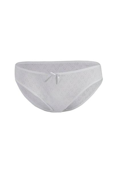 ÇamaşırcımShop 200 3 Pack 100% Cotton Heart Bikini Panties