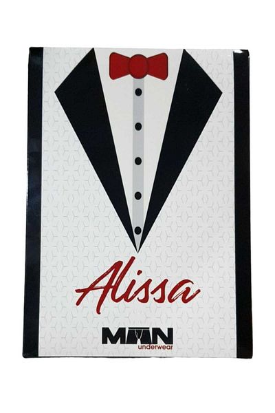 Alissa Men's Black Cotton Lycra Athlete Boxer Set 195
