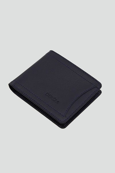 Deriza Ανδρικό πορτοφόλι Enzo Γνήσιο Δερμάτινο Navy Blue