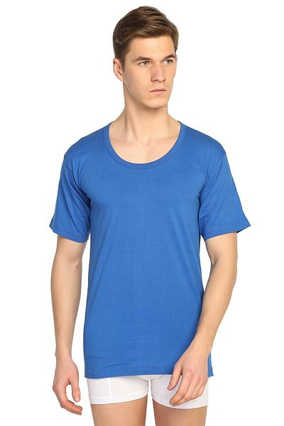 ÇamaşırcımShop Combed Cotton Colorful Crew Neck Men's Undershirt 6 Pack