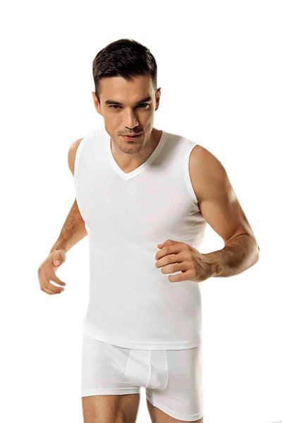 ÇamaşırcımShop 4011 V-Neck Zero Sleeve Men's Tank Top