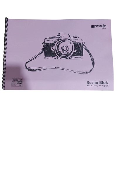 GENC DIJITAL BASKI Copertă din plastic rezistentă la umezeală, 15 coli, caiet de imagini 35x50