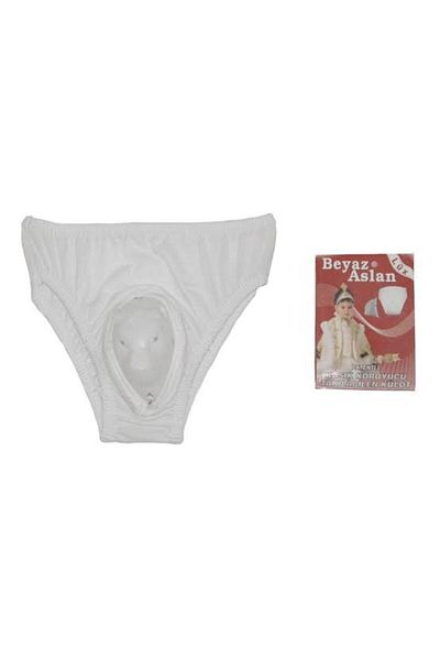 BEYAZ ASLAN Circumcision Panties with Attachable and Crotch Protector