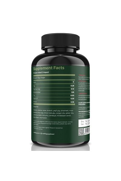 Nutriking Detox King 90's Herbal Capsule Style