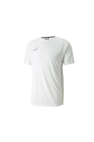 Puma Ανδρική μπλούζα ποδοσφαίρου Teamfinal Casuals Tee65738504 Λευκή