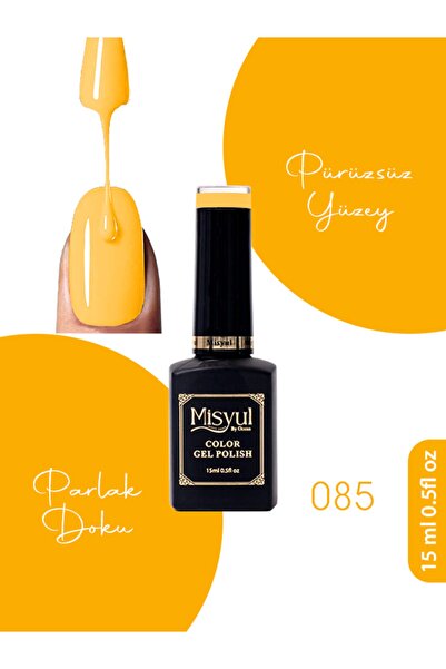 Misyul Kalıcı Oje, UV Led Kalıcı Oje Nail Art 15ml