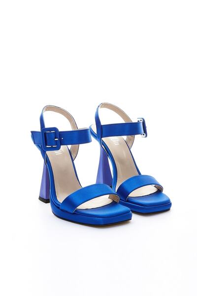 Valmenti Жіночі туфлі на підборах з атласу Saks