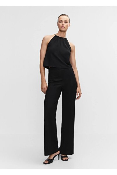 MANGO Woman Μπλούζα Halter Neck Crop