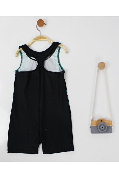 TRENDİMİZBİR Girl's Swimsuit with Swim Shorts Yşkçm