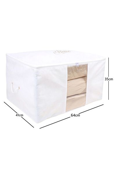 Serstil Large Size Window Storage Bag with Print Detail 64 X 41 X 35 Cm