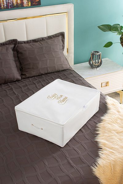 Serstil White Storage under Base - 62X46X22 Cm, Large Size 803Iseri