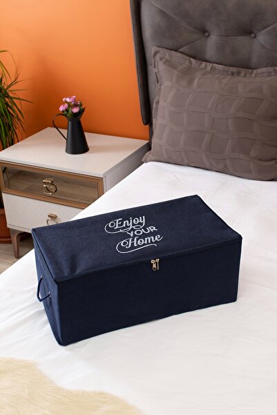 Serstil Μικρό μέγεθος εκτύπωσης Λεπτομερής αποθήκευση Navy Blue 52 X 28 X 21 cm