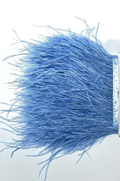 YENİ HEDİYELİK DÜNYAM Baby Blue Feathers - 40 cm Fashionista Recommendation, Ostrich Feather