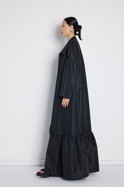Nuum Design Flywheel Detailed Kaftan Black