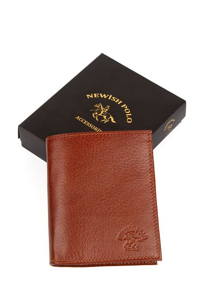 Newish Ανδρικό πορτοφόλι Roman Genuine Calfskin