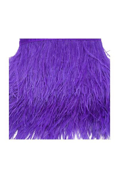 YENİ HEDİYELİK DÜNYAM Special Ostrich Feather Purple 70 cm for Dresses