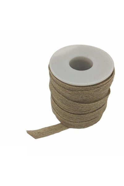 YENİ HEDİYELİK DÜNYAM Jüt Kurdele Kendir (hasır) Ip Kurdele 1,00 Cm-20 Mt