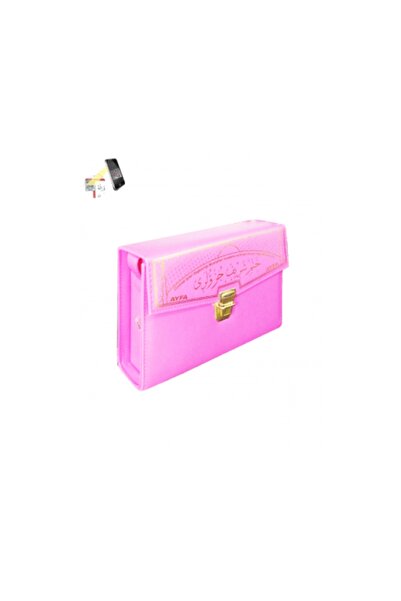 Genel Markalar Orta Boy Kuranı Kerim 30 Cüz Pembe Renk Bilgisayar Hatlı Diyan...