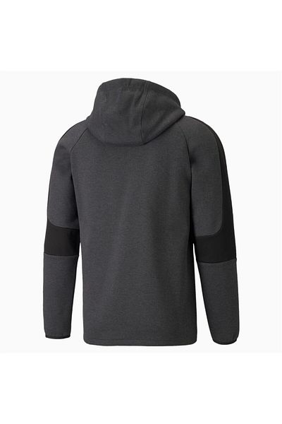 Puma Ανδρικό casual μπουφάν Evostripe Core Fz Hoodie 58581207   Γκρί
