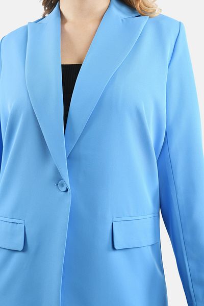 Sister's Point Blazerjacke Damen/Mädchen Azurblau