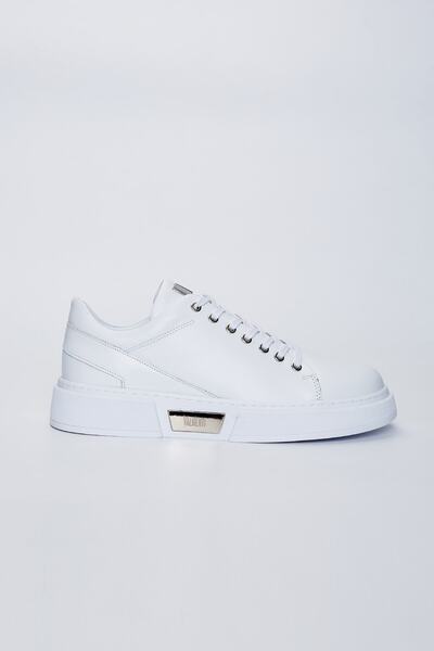 Valmenti Livio Erkek Beyaz Nappa Hakiki Deri Sneakers & Spor Ayakkabı