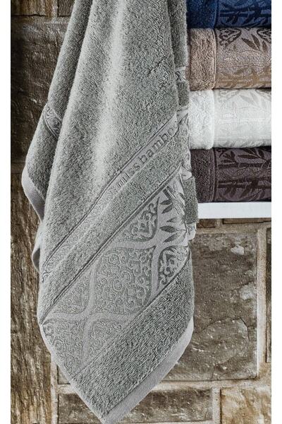 Z&N STYLE СУПЕР ЛЮКС МІСС БАМБУ 50X90CM. ВЕСІЛЬНИЙ НАБІР РУШНИКІВ ДЛЯ РУК І ОБЛИЧЧЯ, 6 ШТ. (У ЧОХЛІ, 70% БАМБУКОВЕ ВОЛОКНО)