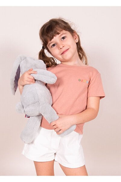 Ozmoz By Mukadder Özden Unisex Embroidered Organic Kids T-shirt