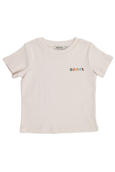 Ozmoz By Mukadder Özden Unisex Embroidered Organic Kids T-shirt