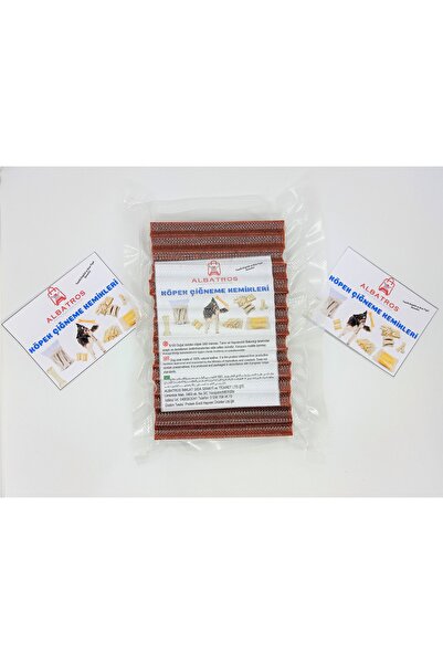 ALBATROS Kuzulu Dental Yıldız Köpek Ödül Kemirme Çubuğu 15 Adet~250-260 Gr Ağ...