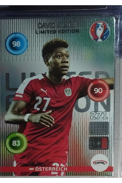 Panini David Alana Limited Edition