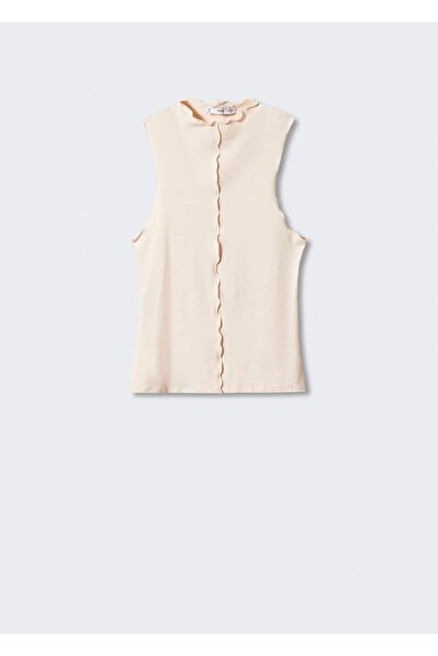 MANGO Woman Felső varrásrészlet